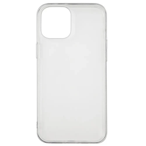 Силиконовый чехол для Apple iPhone 13 Pro TPU mp 1мм с бортиком Прозрачный