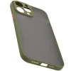 Силиконовый чехол для Apple iPhone 13 Pro Max Unbroke с защитой камеры Зеленый матовый