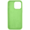 Силиконовый чехол для Apple iPhone 13 Pro Max Салатовый