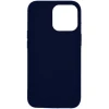 Силиконовый чехол для Apple iPhone 13 Pro Max Черно синий