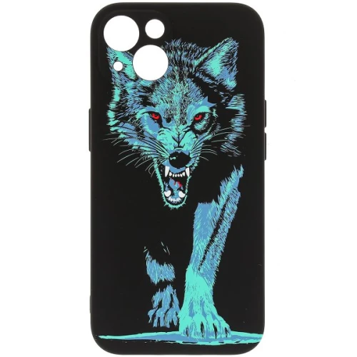 Силиконовый чехол для Apple iPhone 14 Helsen с защитой камеры J74