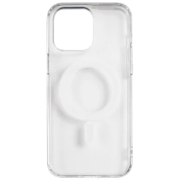 Силиконовый чехол для Apple iPhone 14 Plus TPU PC MagSafe с бортиком Прозрачный