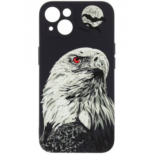 Силиконовый чехол для Apple iPhone 14 Plus Helsen с защитой камеры J73