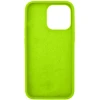 Силиконовый чехол для Apple iPhone 14 Plus Лаймовый