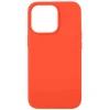 Силиконовый чехол для Apple iPhone 14 Plus Морковный