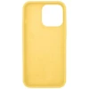Силиконовый чехол для Apple iPhone 14 Pro Желтый