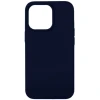 Силиконовый чехол для Apple iPhone 14 Pro Синяя ночь