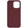 Силиконовый чехол для Apple iPhone 14 Pro Max Темно красный