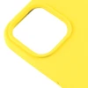 Силиконовый чехол для Apple iPhone 15 Silicone Case Full Желтый