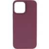 Силиконовый чехол для Apple iPhone 15 Silicone Case Full Темно-красный