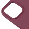 Силиконовый чехол для Apple iPhone 15 Silicone Case Full Темно-красный