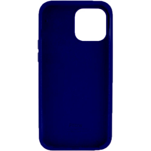 Силиконовый чехол для Apple iPhone 15 Silicone Case Full Синий