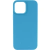 Силиконовый чехол для Apple iPhone 15 Pro Silicone Case Full Голубой