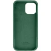 Силиконовый чехол для Apple iPhone 15 Pro Silicone Case Full Темно-зеленый