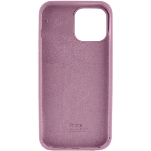 Силиконовый чехол для Apple iPhone 15 Pro Silicone Case Full Сиреневый