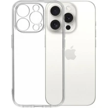 Силиконовый чехол для Apple iPhone 15 Pro Ultra Thin Case с защитой камеры