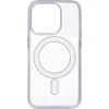 Силиконовый чехол для Apple iPhone 15 Pro с поддержкой MagSafe Прозрачный