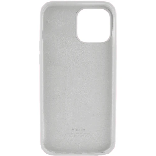 Силиконовый чехол для Apple iPhone 15 Pro Max Silicone Case Full Белый