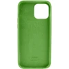 Силиконовый чехол для Apple iPhone 15 Pro Max Silicone Case Full Зеленый