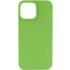 Силиконовый чехол для Apple iPhone 15 Pro Max Silicone Case Full Светло-зеленый