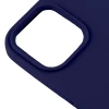 Силиконовый чехол для Apple iPhone 15 Pro Max Silicone Case Full Темно-синий