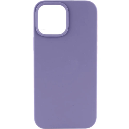 Силиконовый чехол для Apple iPhone 15 Pro Max Silicone Case Full Светло-фиолетовый