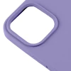 Силиконовый чехол для Apple iPhone 15 Pro Max Silicone Case Full Светло-фиолетовый