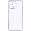 Силиконовый чехол для Apple iPhone 15 Pro Max Ultra Thin Case с защитой камеры Прозрачный