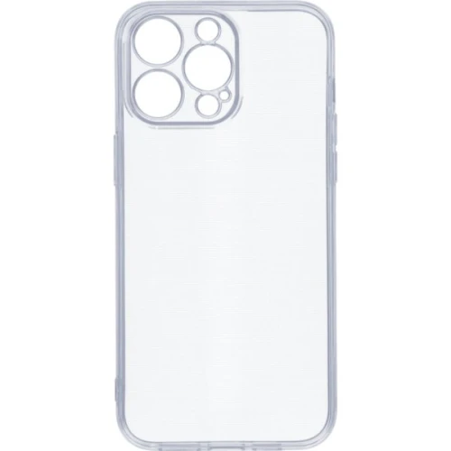 Силиконовый чехол для Apple iPhone 15 Pro Max Ultra Thin Case с защитой камеры Прозрачный