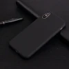 Силиконовый чехол для Apple iPhone X Cherry Черный + Пленка