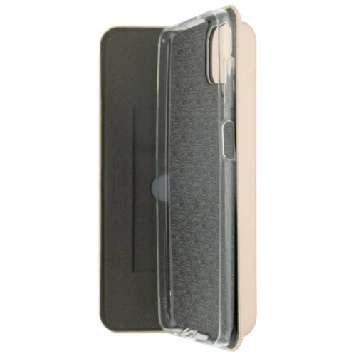 Чехол книжка для Samsung Galaxy A22 Fashion Case Золотой