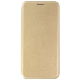 Чехол книжка для Realme C11 Fashion Case Золотой