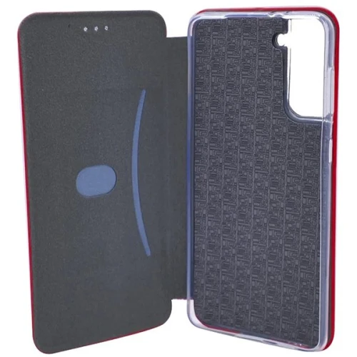 Чехол книжка для Samsung Galaxy S21+ Fashion Case Красный