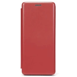 Чехол книжка для Realme 9i Fashion Case Бордовый