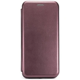 Чехол книжка для Realme Narzo 50i Fashion Case Бордовый