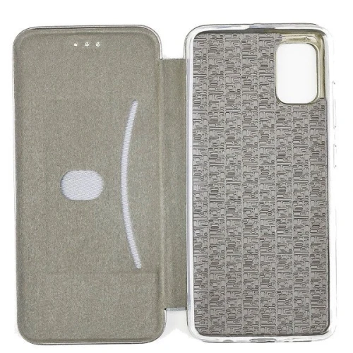 Чехол книжка для Xiaomi Poco F3 Fashion Case Серый