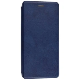 Чехол книжка для Samsung Galaxy S21 Ultra Fashion Case Темно синий