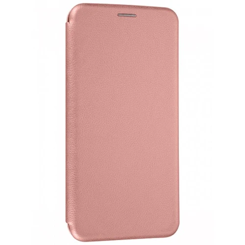 Чехол книжка для Xiaomi Poco X4 Pro Fashion Case Розовое золото