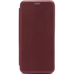 Чехол книжка для Xiaomi Redmi Note 11 Pro Fashion Case Бордовый