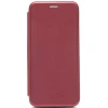 Чехол книжка для Realme C31 Fashion Case Бордовый