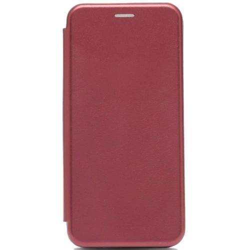 Чехол книжка для Realme C31 Fashion Case Бордовый