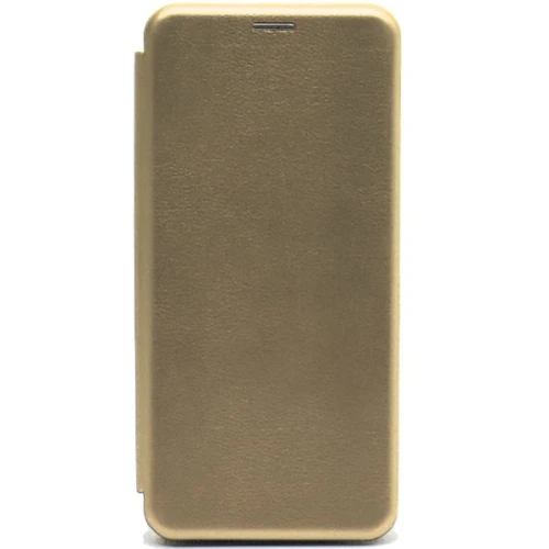 Чехол книжка для Huawei Nova Y70 Fashion Case на магнитах с визитницей Золотой