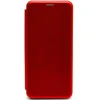 Чехол книжка для Huawei Nova Y70 Fashion Case на магнитах с визитницей Красный