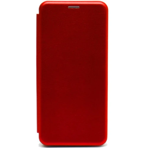 Чехол книжка для Huawei Nova Y70 Fashion Case на магнитах с визитницей Красный