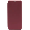 Чехол книжка для Tecno Pova 2 Fashion Case на магнитах с визитницей Бордовый