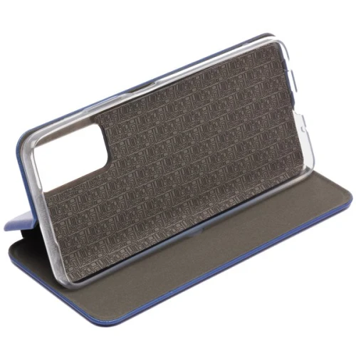 Чехол книжка для Tecno Pova 2 Fashion Case на магнитах с визитницей Синий