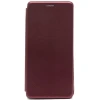 Чехол книжка для Xiaomi Redmi 10C Fashion Case Бордовый