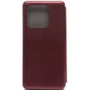 Чехол книжка для Xiaomi Redmi 10C Fashion Case Бордовый