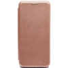 Чехол книжка для Samsung Galaxy A03 Core Fashion Case Розовое золото