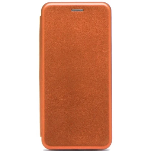 Чехол книжка для Xiaomi Redmi 9T Fashion Case Оранжевый